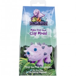 Kit - Dinozaur din lut, fara coacere