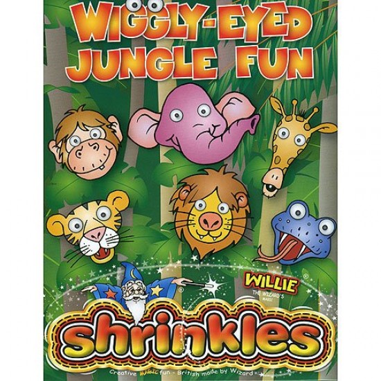 Shrinkles - Realizeaza-ti propriile accesorii - Animalele din jungla