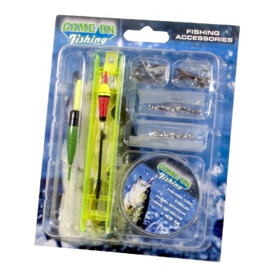 Set complet de accesorii pentru pescuit Game On Fishing