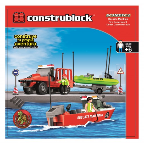 Joc de constructie - Garda de coasta - Construblock