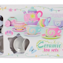 Set ceai din ceramica, pentru pictat - MalPlay
