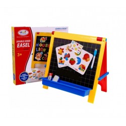 Tabla de scris, magnetica si cu creta 4 in 1 - MalPlay