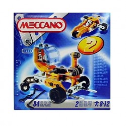 Set constructie 2 in 1 - Buggy, 84 piese - Meccano