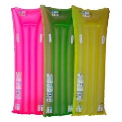 Saltea de plaja neon, 183 x 69 cm, multicolor