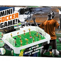 Masa de fotbal, 12 de jucatori pe arcuri, cu tabela de marcaj, 37 x 26 cm