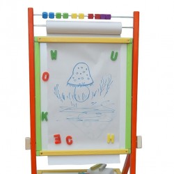 Tabla de scris 2 in 1, rezerva rola hartie - 27 cm latime, 15 m lungime